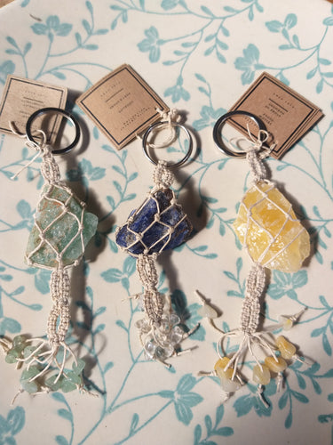 Crystal collection keyring